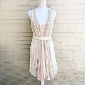 BCBG Max Azria Runway Bubble Dress With Open Back